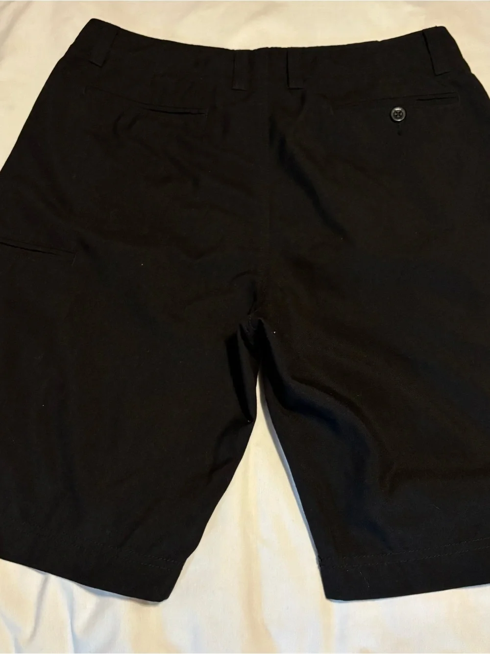 CSG Men’s 34 Flat Front Chino Shorts Black